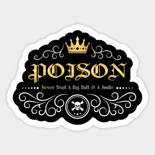 Poison Sticker